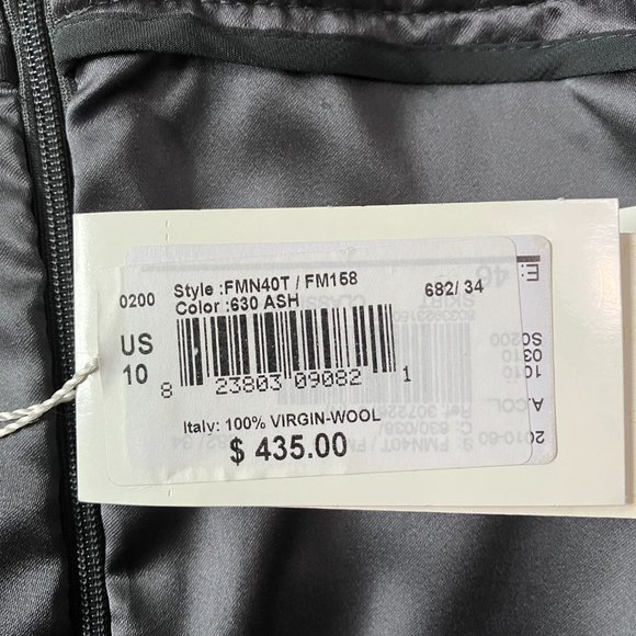 NWT 100% Wool Armani Skirt, New with Tag, Size 10 - Picture 4 of 6